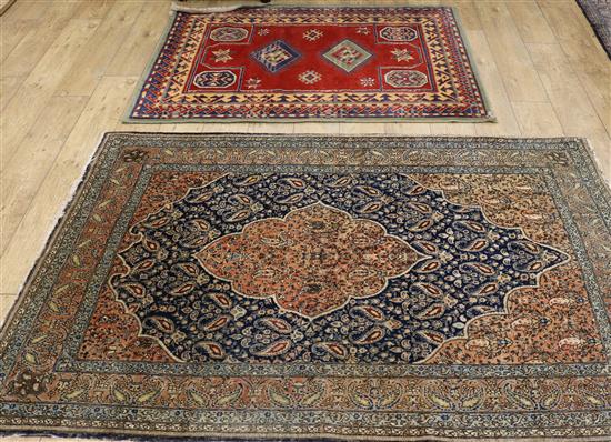 Two rugs 210 x 140cm and 170 x 120cm